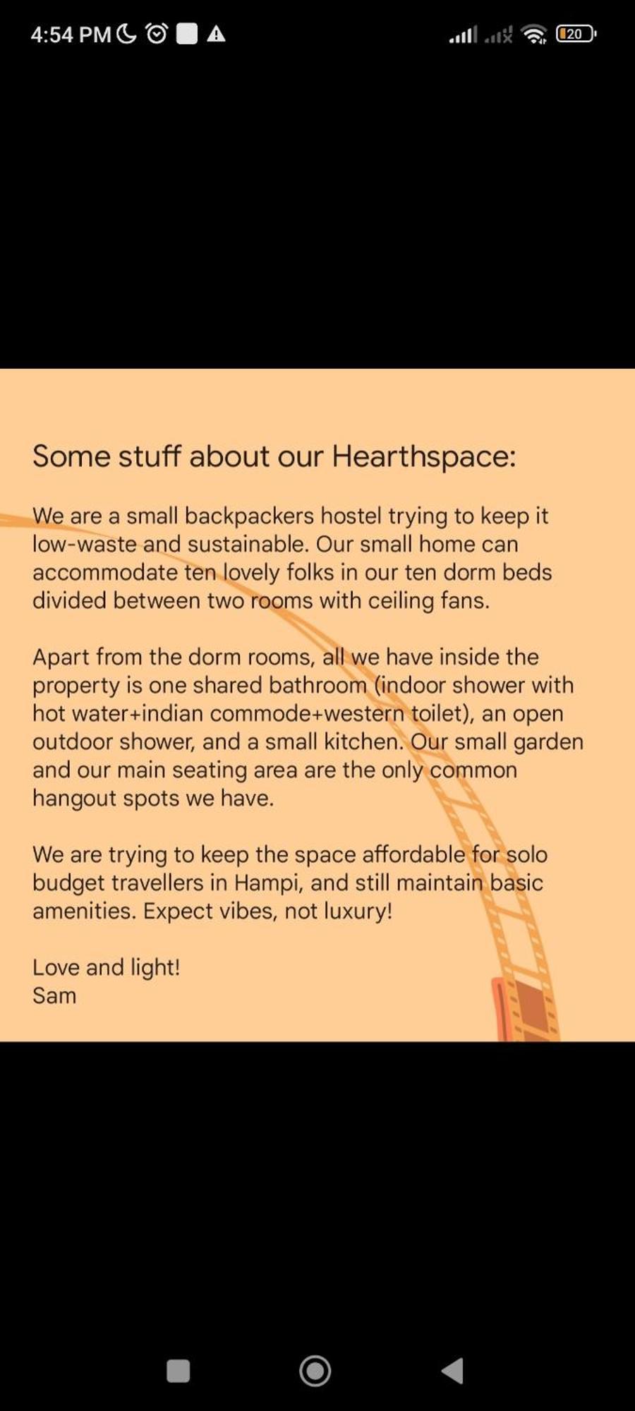 Hearthspace Hampi - Small Home, A Low-Impact Backpackers Hostel Exterior photo